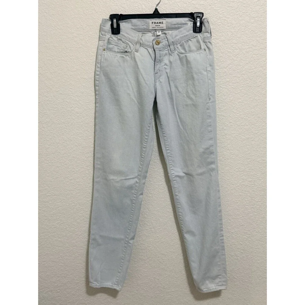 FRAME Denim Jeans Light Wash Le Skinny de  Jeanne 26